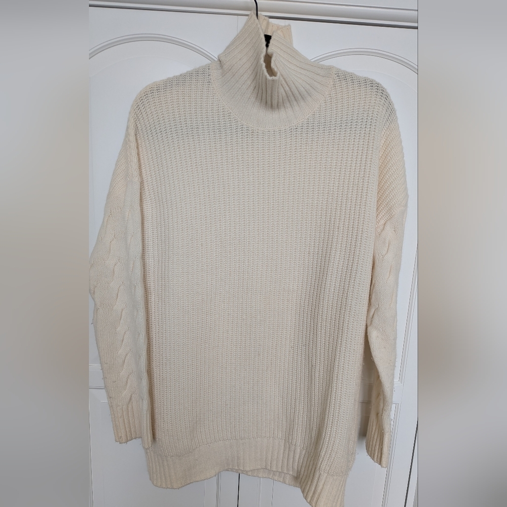 Gentle Herd Cozy Wool/Cashmere Turtleneck Sweater. Compare Prices- GREAT DEAL!